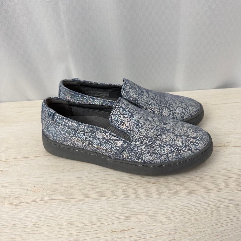 Vionic Pro Avery Metallic Shoes Womens Size 7 Comfort Orthotic Slip On